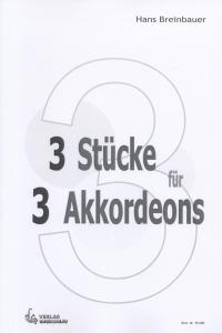 3 Stücke für 3 Akkordeons