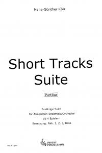 Short Tracks Suite - Partitur