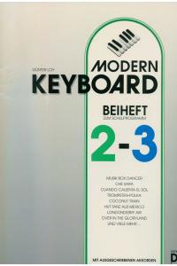 Modern Keyboard - Beiheft 2-3 - fast wie neu