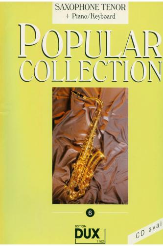 Popular Collection Band 6 - Tenor Saxophone + Piano/Keyboard