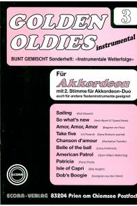 Golden Oldies Band 3 für Akkordeon