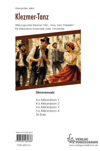 Klezmer Tanz - Stimmensatz