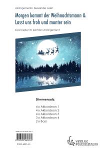 Morgen kommt der Weihnachtsmann / Lasst und froh und munter sein - Stimmensatz