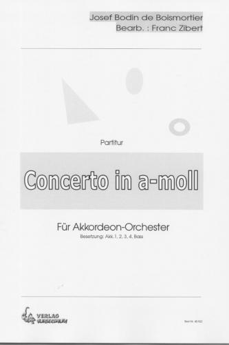 Concerto in a-moll - Partitur