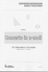 Concerto in a-moll - Partitur