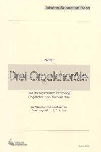 Drei Orgelchoräle - Partitur