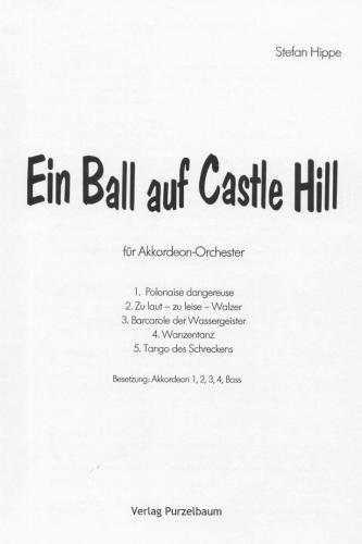 Ein Ball auf Castle Hill - Partitur