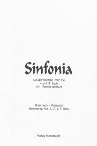 Sinfonia - Partitur