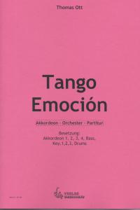 Tango Emoción - Partitur