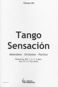 Tango Sensación - Partitur