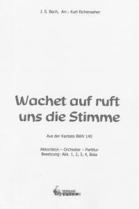 Wachet auf ruft uns die Stimme - Partitur