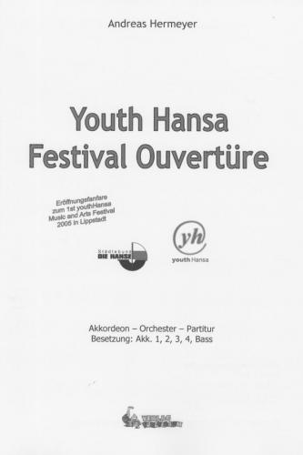 Youth Hansa Festival Ouvertüre - Partitur